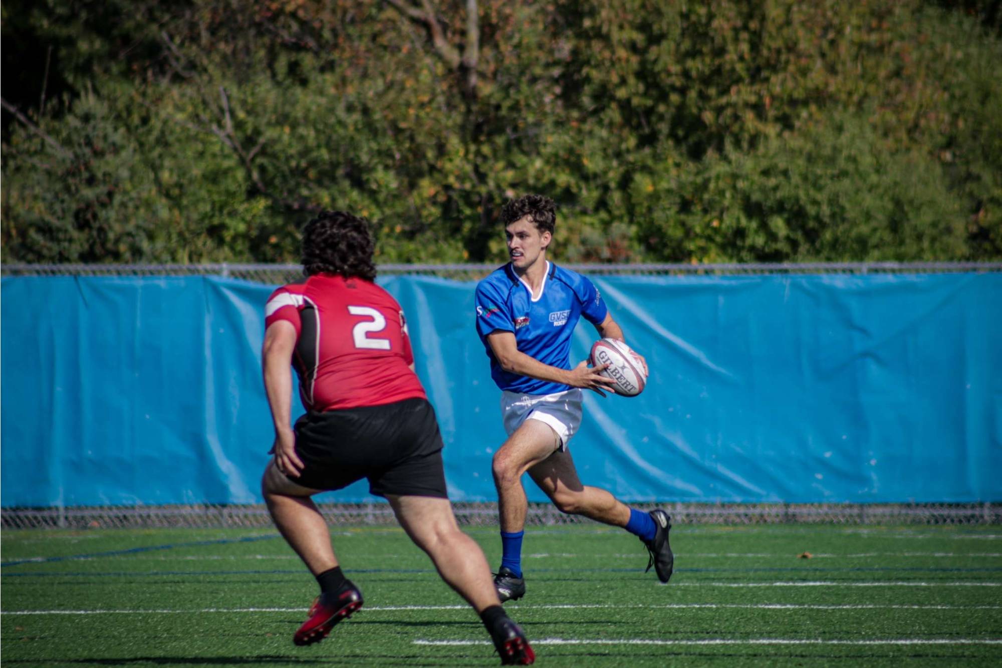 Andrew Laskowski with ball